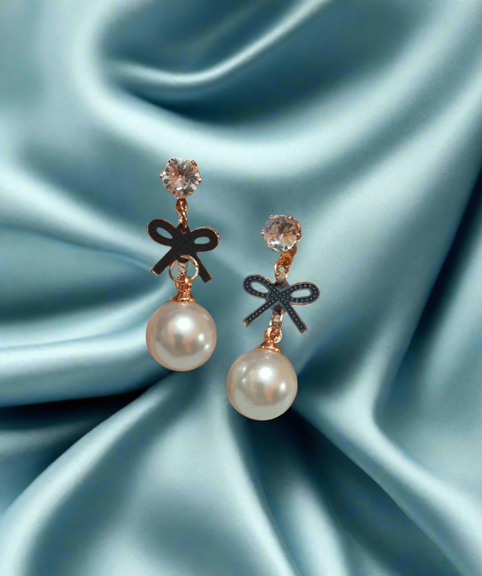 Trendy light weight shiny earring with korean western stylish danglers-f-BELK007f-2a-PunnagaiDJ