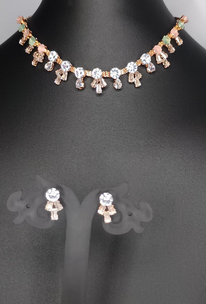 Mesmerizing Necklace set-man pattern