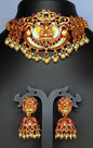 Mesmerizing antique Choker lakshmi _6peacock