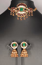 Stunning Antique Choker Emerald stone set-PunnagaiDJ