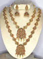 Scintillating Antique lakshmi_peacock Haram set