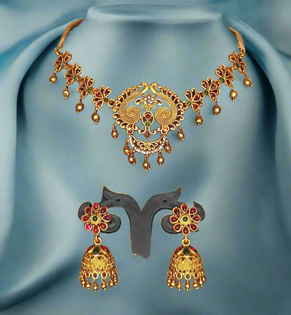 Compelling Antique Choker heart
