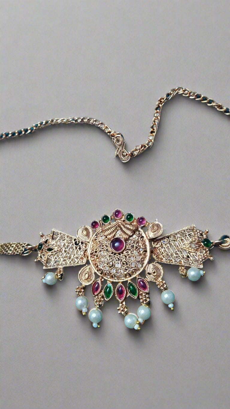 Fascinating Antique Choker-PunnagaiDJ