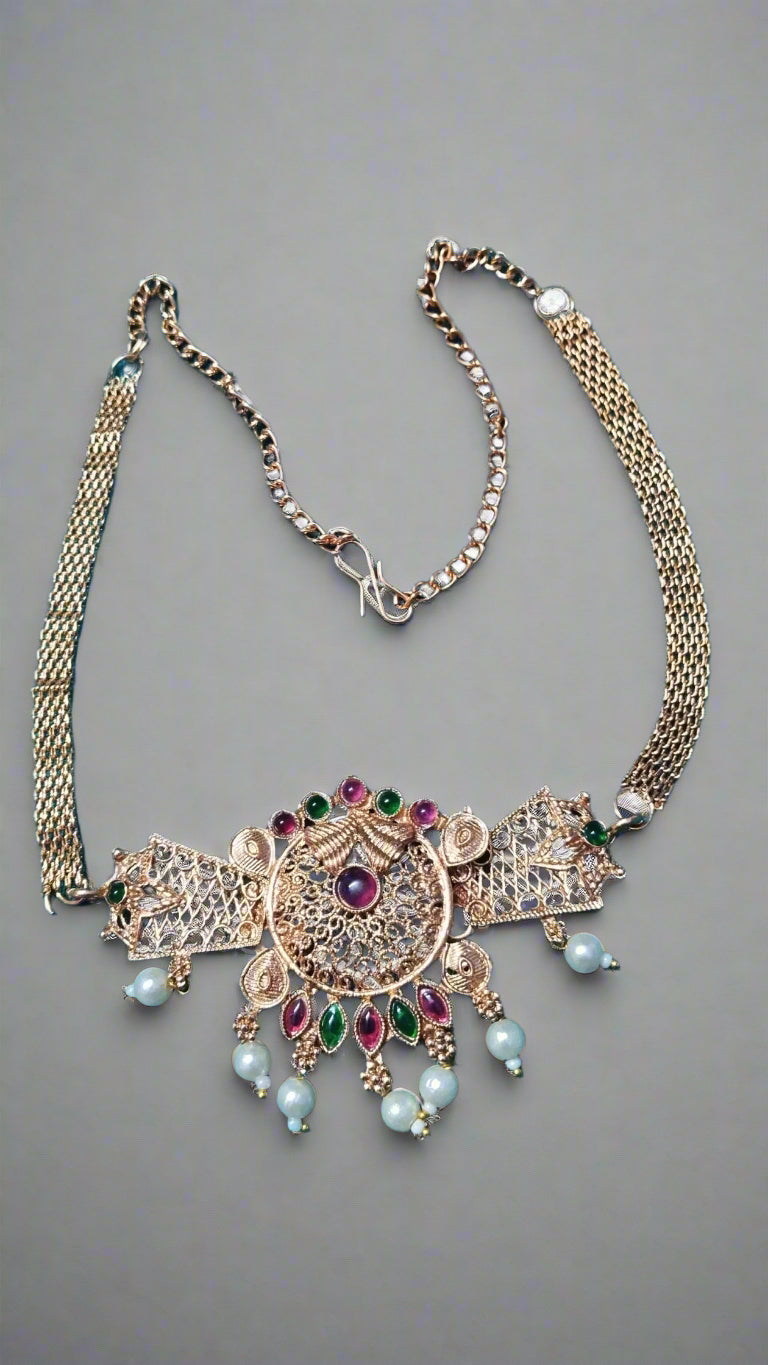 Fascinating Antique Choker-PunnagaiDJ