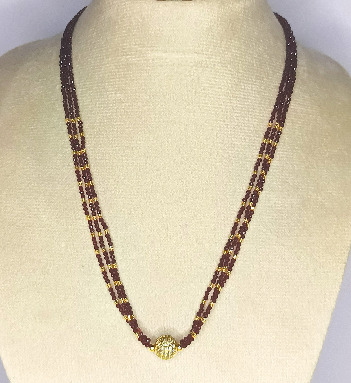 Different colors Crytal Chain with white stoned gold plated drop
