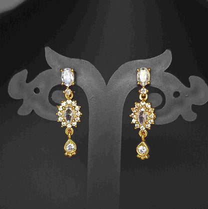 Stunning Hanging 2drops earring