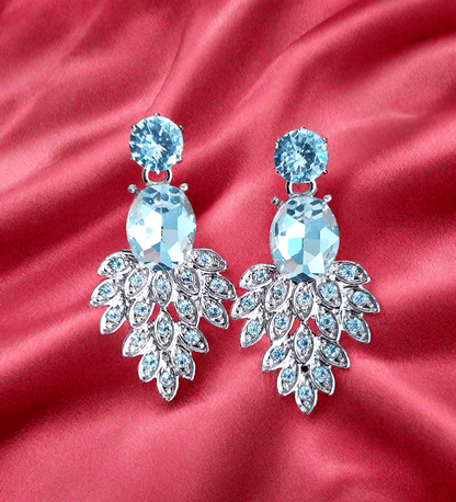 Trendy multicolor cute rose gold  earrings will make a perfect gift for your girlfriend, daughter, sister..! enough for party, office wear .korean shiny earring with western stylish danglers