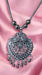 best quality oxidised jewellery necklace chain white pearl casual college evening fun
oxidised jewellery long Bohemian necklace .Light weight Stunning Women's Silver Oxidised Necklace