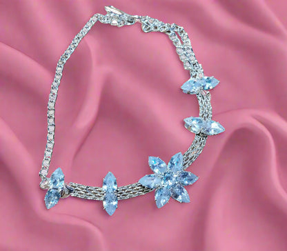 Trendy sleek cubic zirconia Bracelet for office wear-b