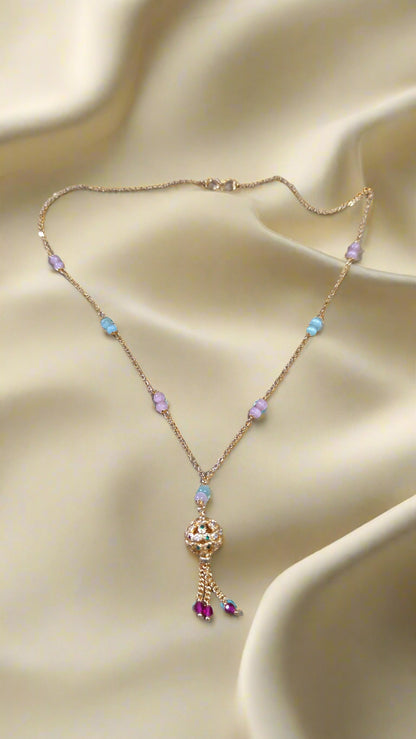 Mangalsutra light weigth Gold Chain with pendent