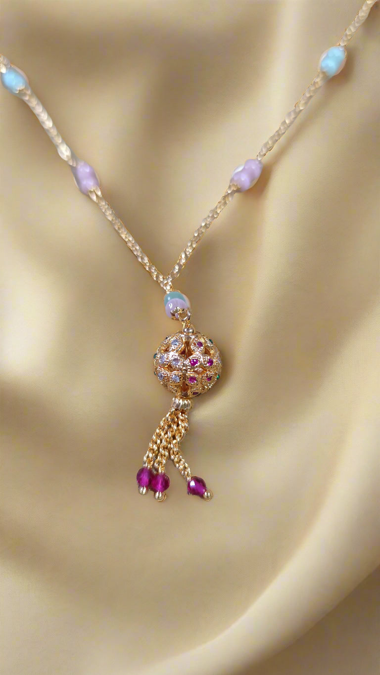 Mangalsutra light weigth Gold Chain with pendent