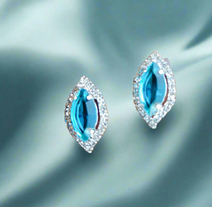 Enchanting Rhodium plated American diamond Necklace set