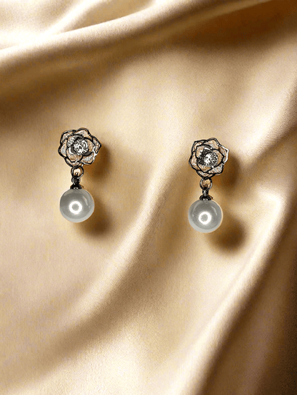 Trendy light weight shiny earring with korean western stylish danglers*b-BELK007b-[color]-[material]-PunnagaiDJ