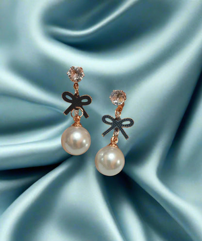 Trendy light weight shiny earring with korean western stylish danglers-f-BELK007f-2a-PunnagaiDJ